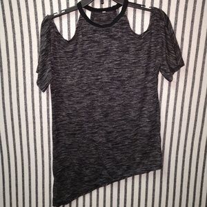 Asymmetrical Cut Out Top